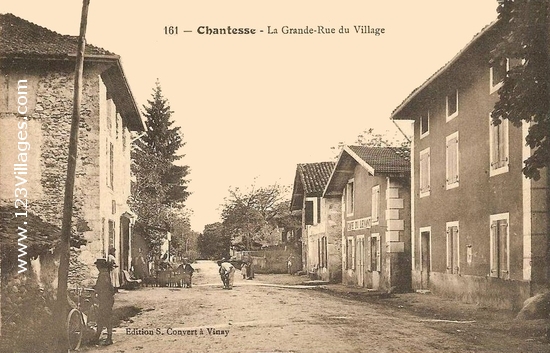 Carte postale de Chantesse