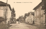 Carte postale Chantesse