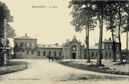 Carte postale de Saint-Pol-sur-Ternoise