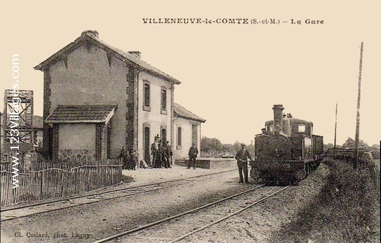 Carte postale de Villeneuve-le-Comte