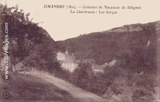 Carte postale de Simandre-sur-Suran