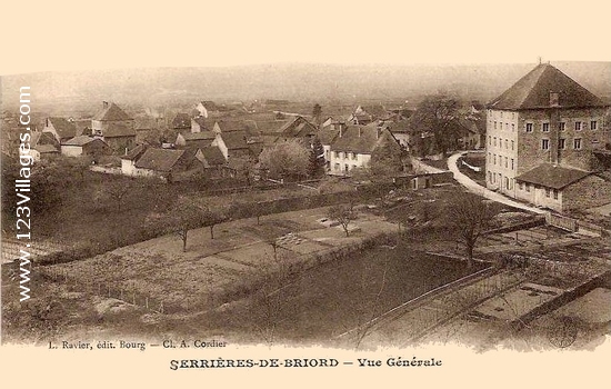 Carte postale de Serrières-de-Briord