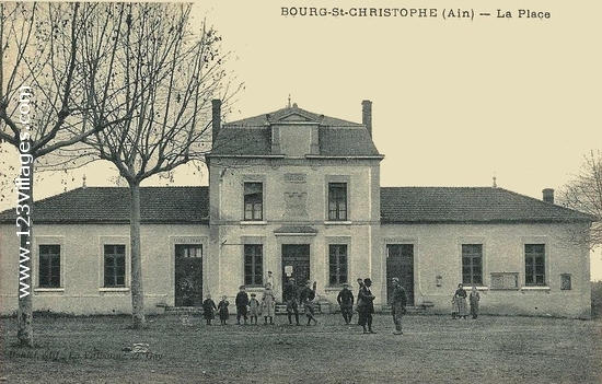 Carte postale de Bourg-Saint-Christophe