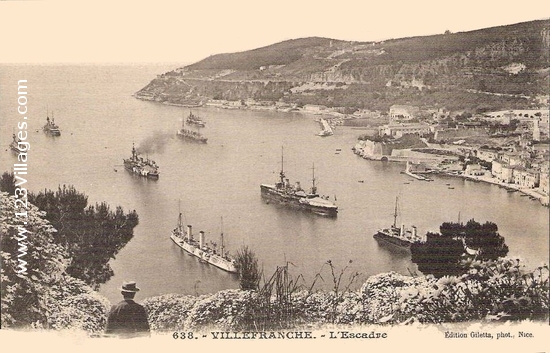 Carte postale de Villefranche-sur-Mer