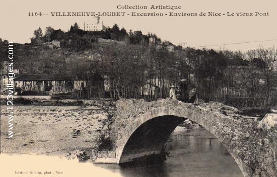 Carte postale de Villeneuve-Loubet