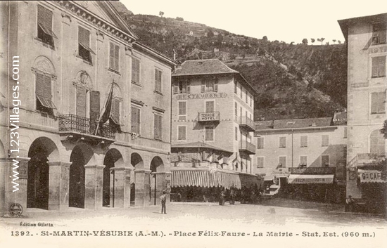 Carte postale de Saint-Martin-Vésubie