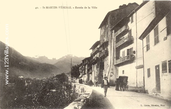 Carte postale de Saint-Martin-Vésubie