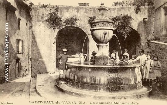 Carte postale de Saint-Paul