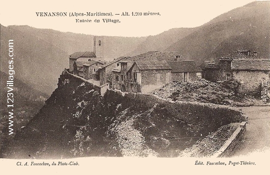 Carte postale de Venanson