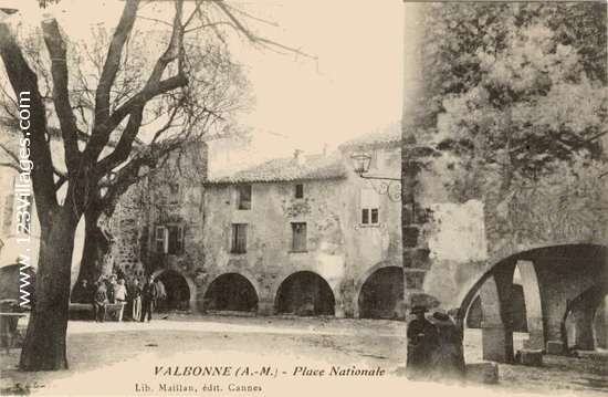 Carte postale de Valbonne