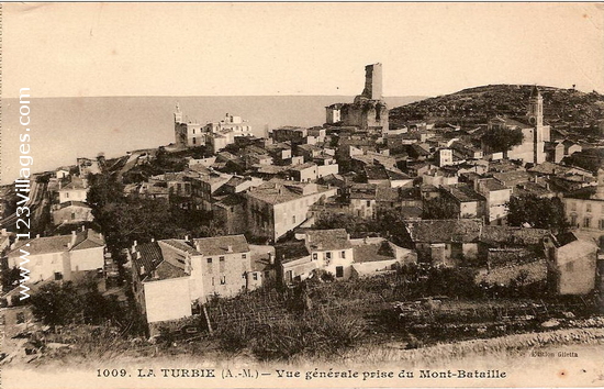 Carte postale de La Turbie