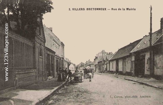 Carte postale de Villers-Bretonneux
