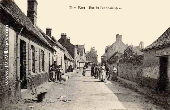 Carte postale de Rue