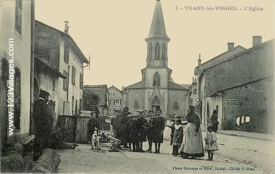 Carte postale de Thaon-les-Vosges