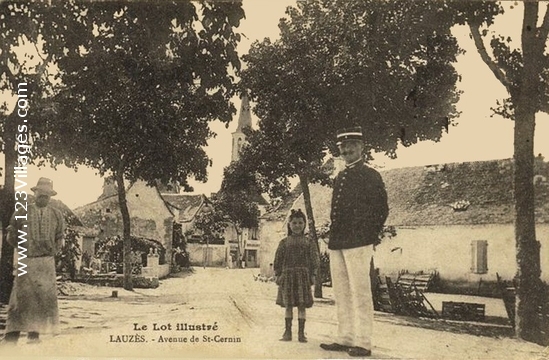 Carte postale de Lauzès