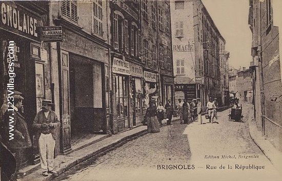 Carte postale de Brignoles