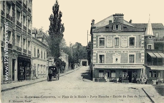 Carte postale de Marnes-la-Coquette