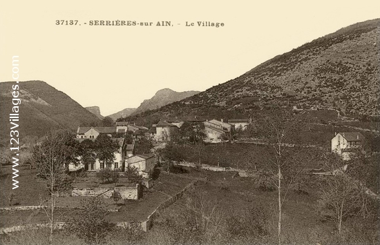 Carte postale de Serrières-sur-Ain