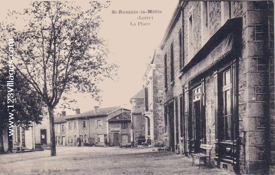 Carte postale de Saint-Romain-la-Motte