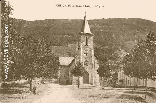 Carte postale de Cheignieu-la-Balme