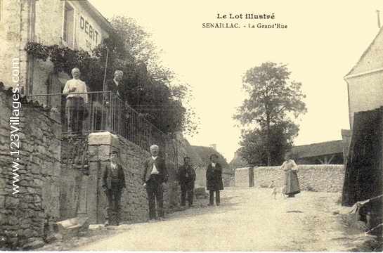 Carte postale de Sénaillac-Lauzès