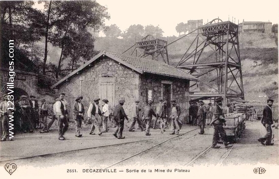 Carte postale de Decazeville