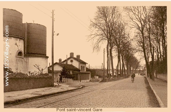 Carte postale de Pont-Saint-Vincent