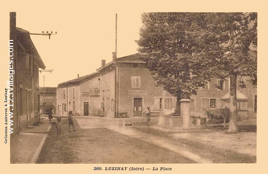 Carte postale de Luzinay