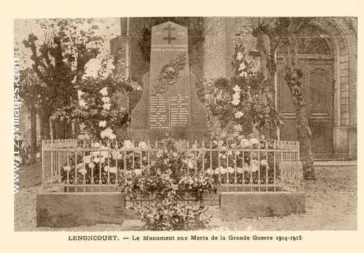 Carte postale de Lenoncourt