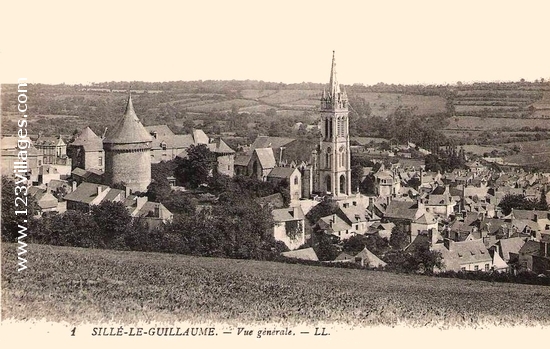 Carte postale de Sillé-le-Guillaume