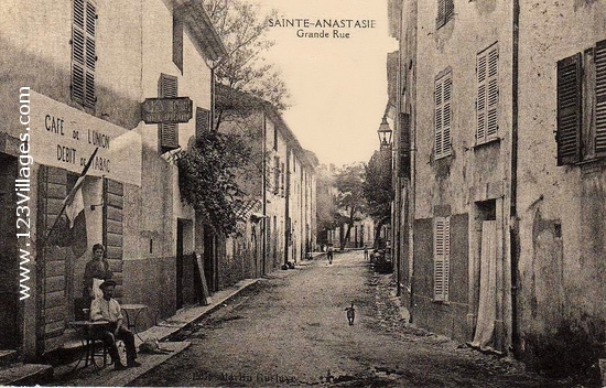 Carte postale de Sainte-Anastasie-sur-Issole