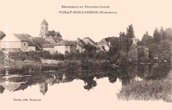 Carte postale de Voray-sur-l Ognon