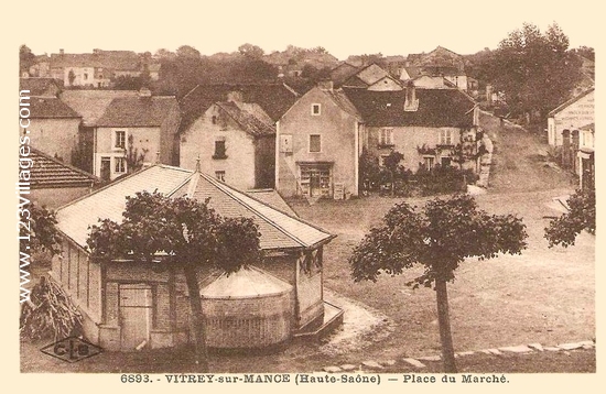 Carte postale de Vitrey-sur-Mance