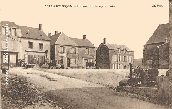 Carte postale de Villapourçon