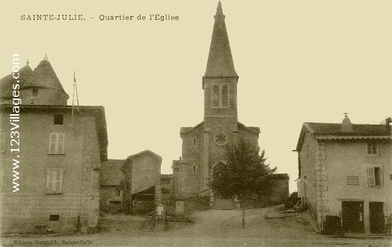 Carte postale de Sainte-Julie