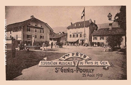 Carte postale de Saint-Genis-Pouilly