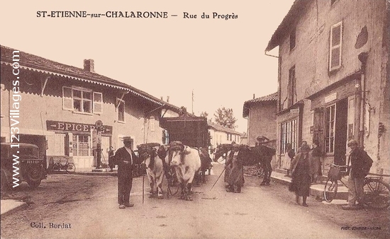 Carte postale de Saint-Étienne-sur-Chalaronne