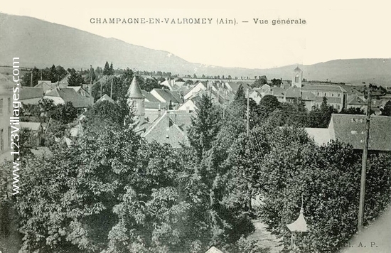 Carte postale de Champagne-en-Valromey
