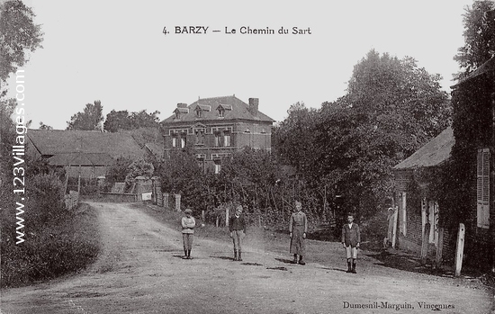 Carte postale de Barzy-sur-Marne