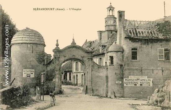 Carte postale de Blérancourt