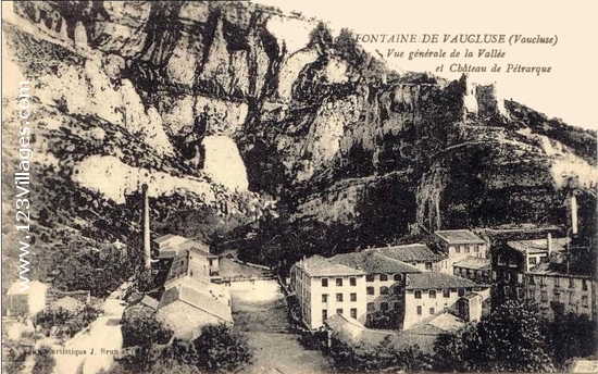 Carte postale de Fontaine-de-Vaucluse