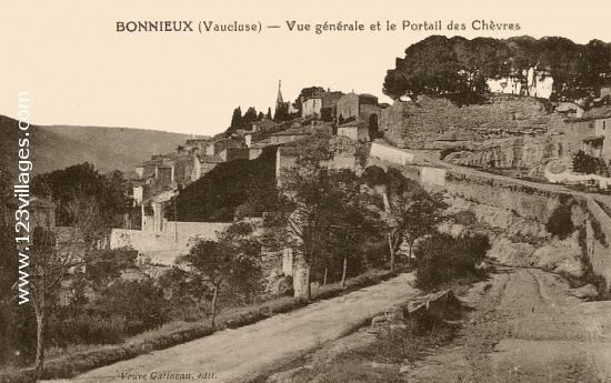 Carte postale de Bonnieux