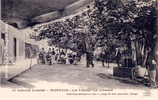 Carte postale de Gigondas