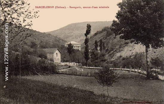 Carte postale de Barcelonne