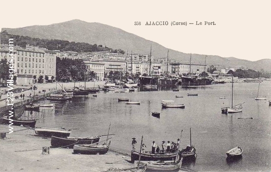 Carte postale de Ajaccio