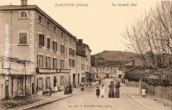 Carte postale de Lozanne