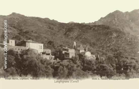 Carte postale de Lunghignano 