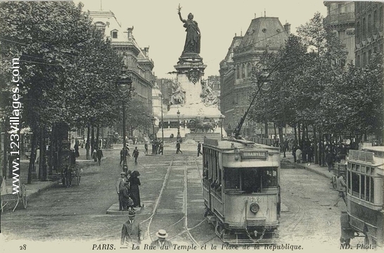 Carte postale de Paris 03ème Arrondissement