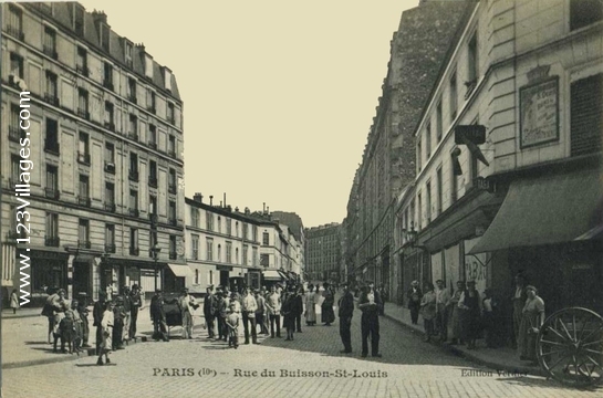 Carte postale de Paris 10ème arrondissement
