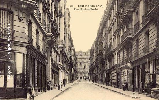 Carte postale de Paris 15ème arrondissement